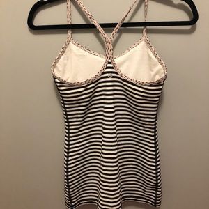Striped Lululemon Power Y Tank Top